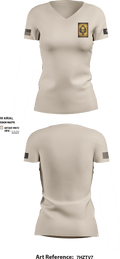 SPD Task Force 5890175 Women's Short Sleeve V-neck Shirt - 2