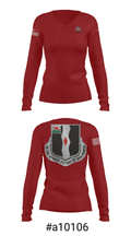 3rd Battalion 60th infantry Regiment River Raiders 94205182 Women's Long Sleeve V-neck Shirt - 7