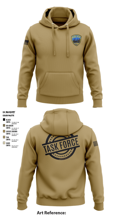 Crime Reduction Task Force 47911352 Hoodie - 3