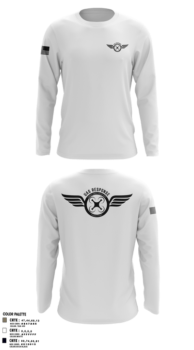 CCPD UAS Response Unit 5071310 Long Sleeve Performance Shirt - 2