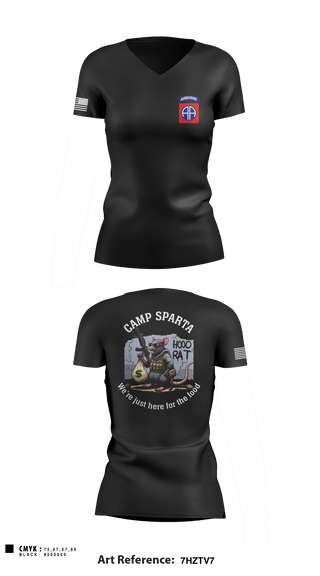 Women's Short Sleeve Vneck Shirt, 82nd, Army, Teamtime, Team time, sublimation, custom sports apparel, team uniforms, spirit wear, spiritwear, sports uniforms, custom shirts, team store, custom team store, fundraiser sports, apparel fundraiser