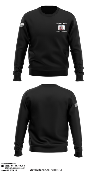 Crew Neck Sweatshirt, , Air Force, Teamtime, Team time, sublimation, custom sports apparel, team uniforms, spirit wear, spiritwear, sports uniforms, custom shirts, team store, custom team store, fundraiser sports, apparel fundraiser