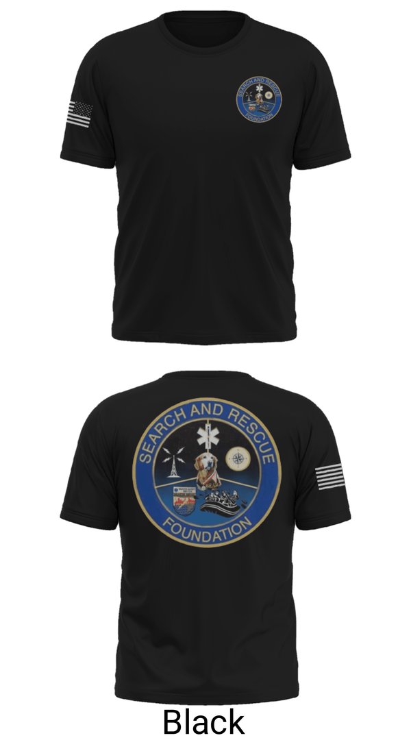 Short Sleeve Performance Shirt, Search & Rescue Foundation, , Teamtime, Team time, sublimation, custom sports apparel, team uniforms, spirit wear, spiritwear, sports uniforms, custom shirts, team store, custom team store, fundraiser sports, apparel fundraiser