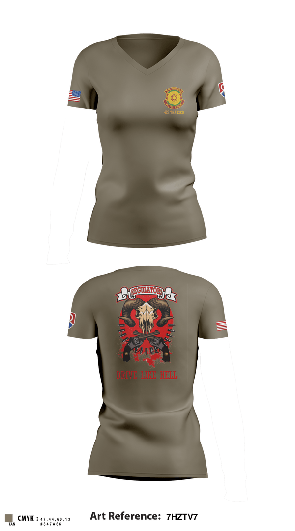 Women's Short Sleeve Vneck Shirt, , Army, Teamtime, Team time, sublimation, custom sports apparel, team uniforms, spirit wear, spiritwear, sports uniforms, custom shirts, team store, custom team store, fundraiser sports, apparel fundraiser