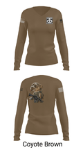 453rd ICTC 92547824 Women's Long Sleeve V-neck Shirt - 38
