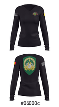 SHAPE 25220864 Women's Long Sleeve V-neck Shirt - 37