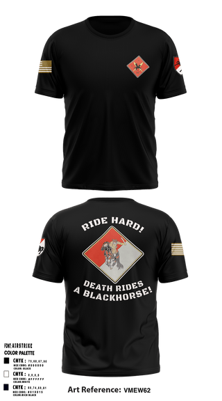 Short Sleeve Performance Shirt, HHT, 2-11th ACR, Army, Teamtime, Team time, sublimation, custom sports apparel, team uniforms, spirit wear, spiritwear, sports uniforms, custom shirts, team store, custom team store, fundraiser sports, apparel fundraiser