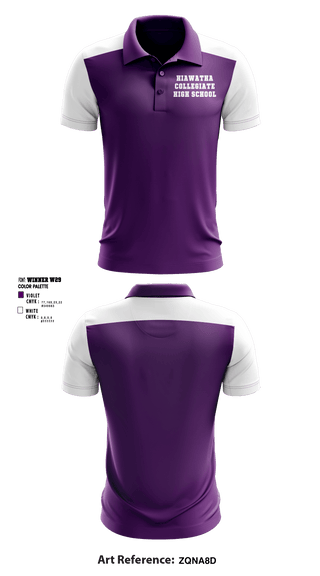 Short Sleeve Performance Polo, Hiawatha Collegiate High School, Spirit Store, Teamtime, Team time, sublimation, custom sports apparel, team uniforms, spirit wear, spiritwear, sports uniforms, custom shirts, team store, custom team store, fundraiser sports, apparel fundraiser