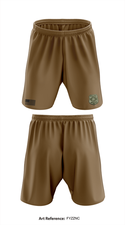 Milton Police Department 34508245 Athletic Shorts With Pockets - 3