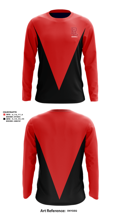 RL Middle 61499822 Long Sleeve Performance Shirt - 1