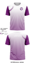 Triway High School Bowling 9942018 Short Sleeve Performance Shirt - 1