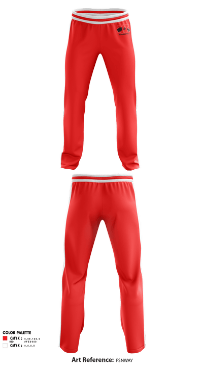 Weathersfield Middle School Cheer 54500777 Sweatpants - 1