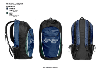 Gear Bag, The Galloway School, Spirit Store, Teamtime, Team time, sublimation, custom sports apparel, team uniforms, spirit wear, spiritwear, sports uniforms, custom shirts, team store, custom team store, fundraiser sports, apparel fundraiser