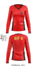 DFLD 91967184 Women's Long Sleeve V-neck Shirt - 1