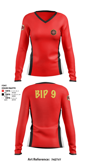 Women's Long Sleeve Vneck Shirt, , , Teamtime, Team time, sublimation, custom sports apparel, team uniforms, spirit wear, spiritwear, sports uniforms, custom shirts, team store, custom team store, fundraiser sports, apparel fundraiser