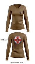 C-Co 2-153 Medics 26047956 Women's Long Sleeve V-neck Shirt - 3