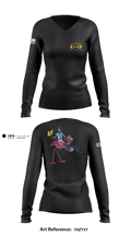 OCS 73-24 50287777 Women's Long Sleeve V-neck Shirt - 2