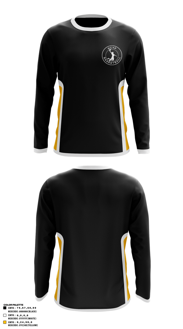 Long Sleeve Performance Shirt, Howard County Youth Basketball, Men's Basketball, Teamtime, Team time, sublimation, custom sports apparel, team uniforms, spirit wear, spiritwear, sports uniforms, custom shirts, team store, custom team store, fundraiser sports, apparel fundraiser