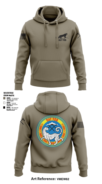 Snow Leopards 43668249 Hoodie - 1