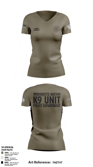 Women's Short Sleeve Vneck Shirt, , Police, Teamtime, Team time, sublimation, custom sports apparel, team uniforms, spirit wear, spiritwear, sports uniforms, custom shirts, team store, custom team store, fundraiser sports, apparel fundraiser