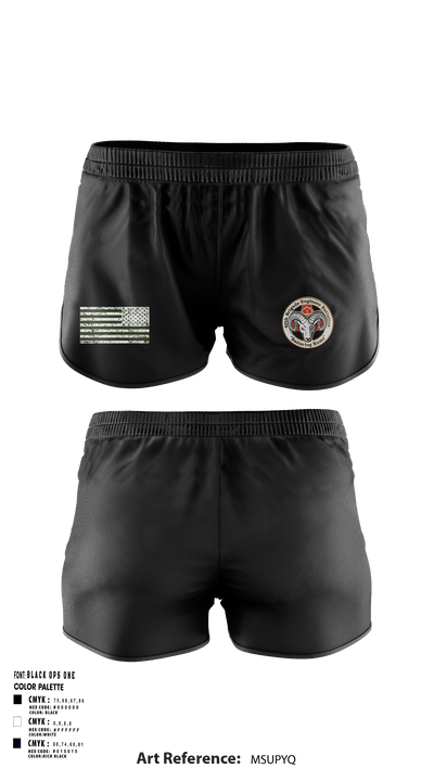 B Co 70th BEB937th CEC-A 889469 Women's Shorts - 1