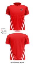 Front Royal Cardinals Baseball 91934086 Short Sleeve Performance Shirt - 1