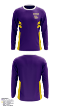 Baker Middle School Wrestling 91930617 Long Sleeve Performance Shirt - 1