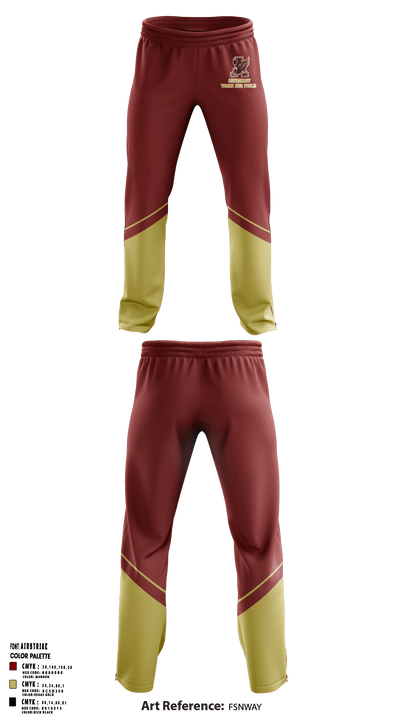 Astronaut High School Track 72735529 Sweatpants - 37
