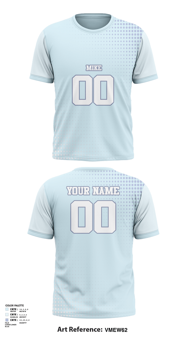 Short Sleeve Performance Shirt, Mike, Football, Teamtime, Team time, sublimation, custom sports apparel, team uniforms, spirit wear, spiritwear, sports uniforms, custom shirts, team store, custom team store, fundraiser sports, apparel fundraiser