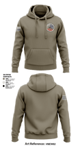 635th AAA AW Battalion HQ Battery 3041583 Hoodie - 1