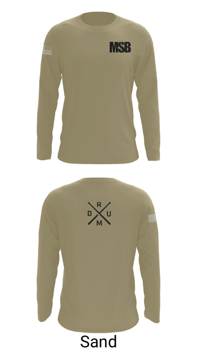 MSB DrumLine 23-24 50749009 Long Sleeve Performance Shirt - 18