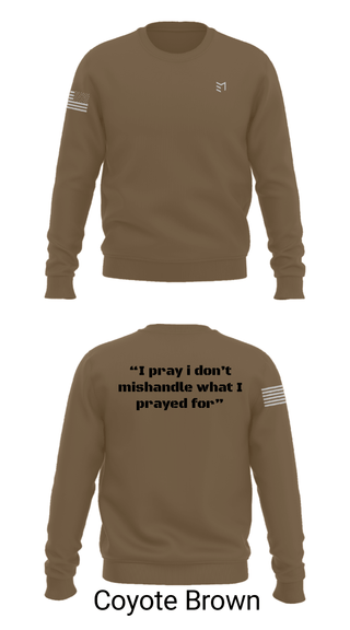 Crew Neck Sweatshirt, , Army, Teamtime, Team time, sublimation, custom sports apparel, team uniforms, spirit wear, spiritwear, sports uniforms, custom shirts, team store, custom team store, fundraiser sports, apparel fundraiser