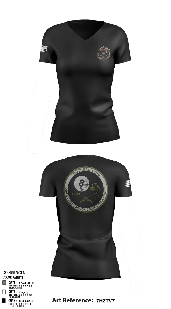 Women's Short Sleeve Vneck Shirt, , Police, Teamtime, Team time, sublimation, custom sports apparel, team uniforms, spirit wear, spiritwear, sports uniforms, custom shirts, team store, custom team store, fundraiser sports, apparel fundraiser