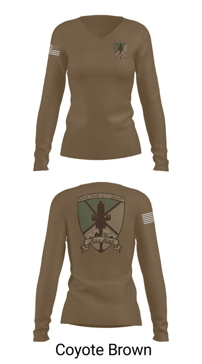 6-17 CAV 92718622 Women's Long Sleeve V-neck Shirt - 38