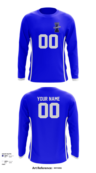 Long Sleeve Performance Shirt, Hematites, Football, Teamtime, Team time, sublimation, custom sports apparel, team uniforms, spirit wear, spiritwear, sports uniforms, custom shirts, team store, custom team store, fundraiser sports, apparel fundraiser