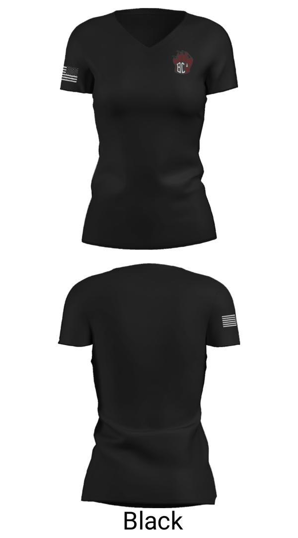 Women's Short Sleeve Vneck Shirt, Brookland-Cayce High School Basketball, Women's Basketball, Teamtime, Team time, sublimation, custom sports apparel, team uniforms, spirit wear, spiritwear, sports uniforms, custom shirts, team store, custom team store, fundraiser sports, apparel fundraiser