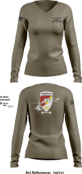 3-17 ACS 70339426 Women's Long Sleeve V-neck Shirt - 16