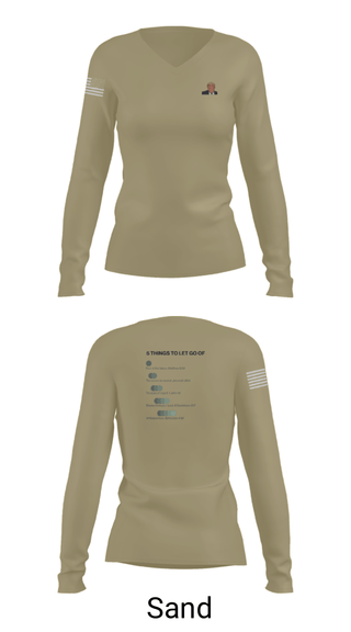 Women's Long Sleeve Vneck Shirt, , , Teamtime, Team time, sublimation, custom sports apparel, team uniforms, spirit wear, spiritwear, sports uniforms, custom shirts, team store, custom team store, fundraiser sports, apparel fundraiser