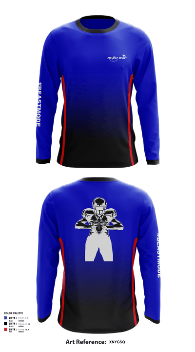 THE PIT U.S.A 78892616 Long Sleeve Performance Shirt - 1