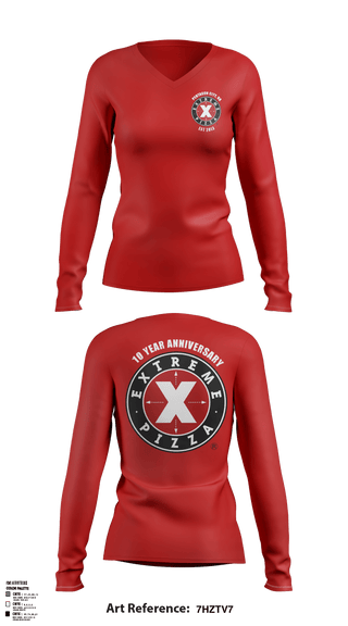 Women's Long Sleeve Vneck Shirt, , , Teamtime, Team time, sublimation, custom sports apparel, team uniforms, spirit wear, spiritwear, sports uniforms, custom shirts, team store, custom team store, fundraiser sports, apparel fundraiser