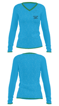 North Tampa Christian Academy Basketball 65645938 Women's Long Sleeve V-neck Shirt - 35