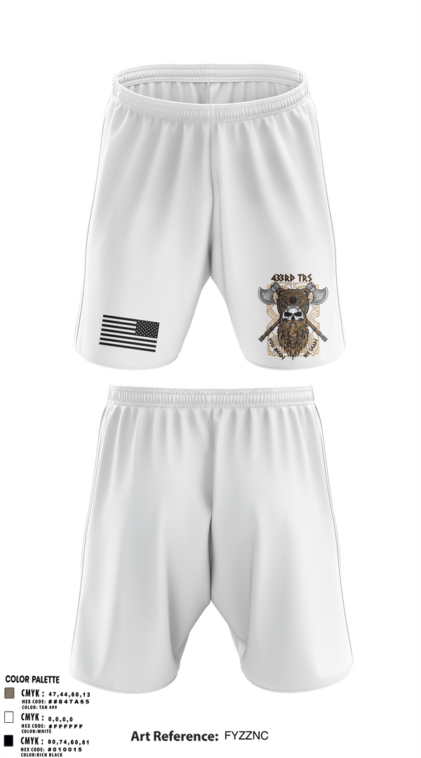 Athletic Shorts With Pockets, 433 TRS, Air Force, Teamtime, Team time, sublimation, custom sports apparel, team uniforms, spirit wear, spiritwear, sports uniforms, custom shirts, team store, custom team store, fundraiser sports, apparel fundraiser