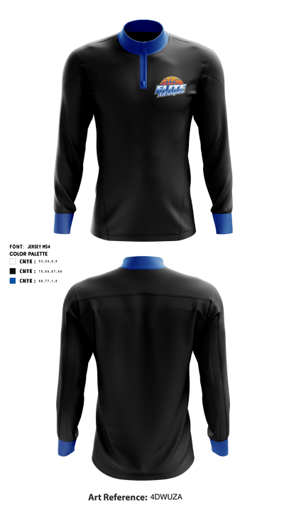 Elite Mixtapes 34822869 Quarter Zip Jacket - 3