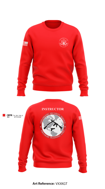 Firearms Training Unit 93026000 Crew Neck Sweatshirt - 5