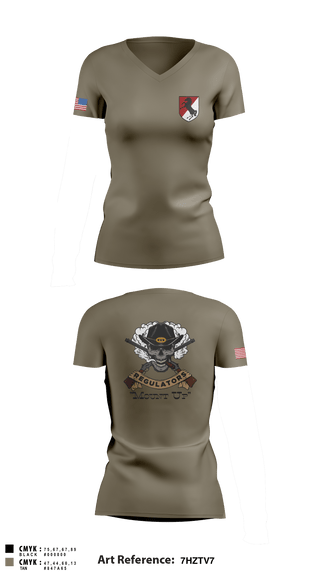 Women's Short Sleeve Vneck Shirt, , Army, Teamtime, Team time, sublimation, custom sports apparel, team uniforms, spirit wear, spiritwear, sports uniforms, custom shirts, team store, custom team store, fundraiser sports, apparel fundraiser