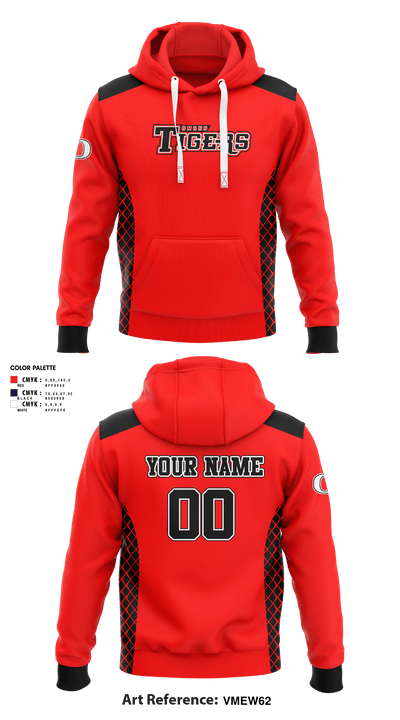 Omaha Tigers Baseball 41060978 Hoodie - 1