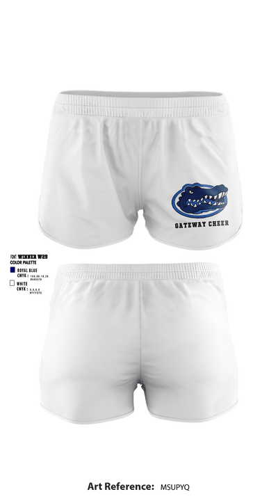 Gateway Regional High School Cheer 43593489 Women's Shorts - 4