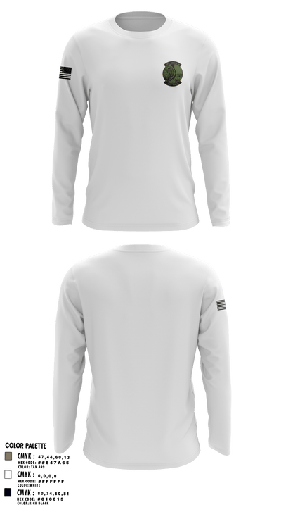 391st APG 27480907 Long Sleeve Performance Shirt - 2