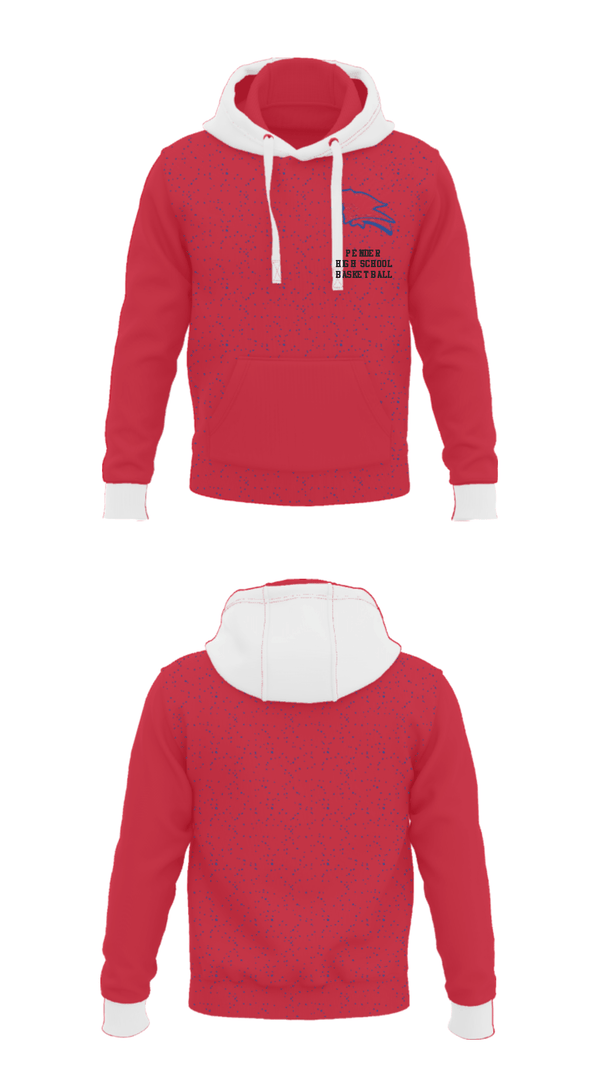 Hoodie, Pender High School Basketball, Men's Basketball, Teamtime, Team time, sublimation, custom sports apparel, team uniforms, spirit wear, spiritwear, sports uniforms, custom shirts, team store, custom team store, fundraiser sports, apparel fundraiser