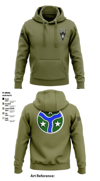 Hoodie, , Army, Teamtime, Team time, sublimation, custom sports apparel, team uniforms, spirit wear, spiritwear, sports uniforms, custom shirts, team store, custom team store, fundraiser sports, apparel fundraiser